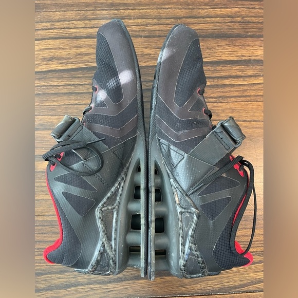 Inov-8, Fast Lift 225, mens 11.5, MetaFlex, black and red weightlifting shoes - Picture 5 of 12